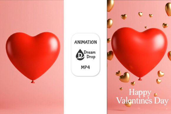 Enchanting 3D Valentine's Day Heart Animation: A Modern Claymorphism Masterpiece