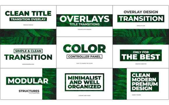 Overlay Title Transitions: A Seamless After Effects Solution