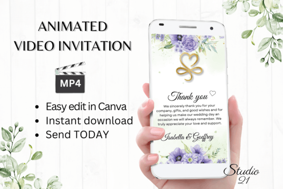 Unlocking the Elegance of the Purple Wedding Thank You Font